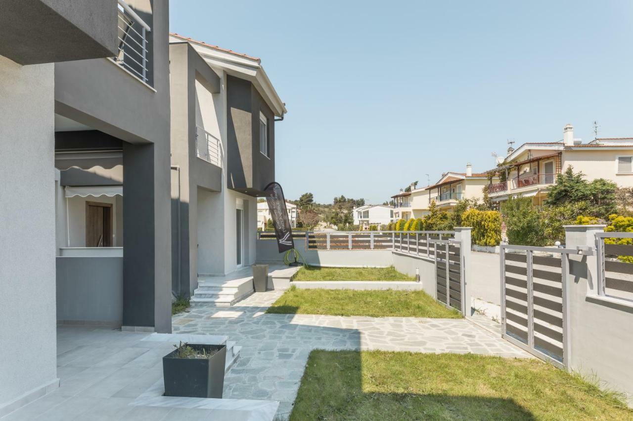 V Luxury Apartments Siviri Ngoại thất bức ảnh