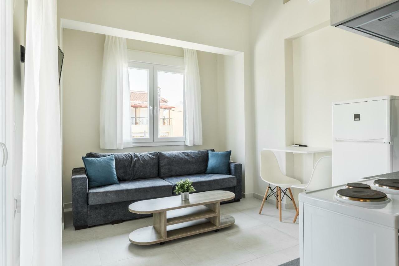 V Luxury Apartments Siviri Ngoại thất bức ảnh