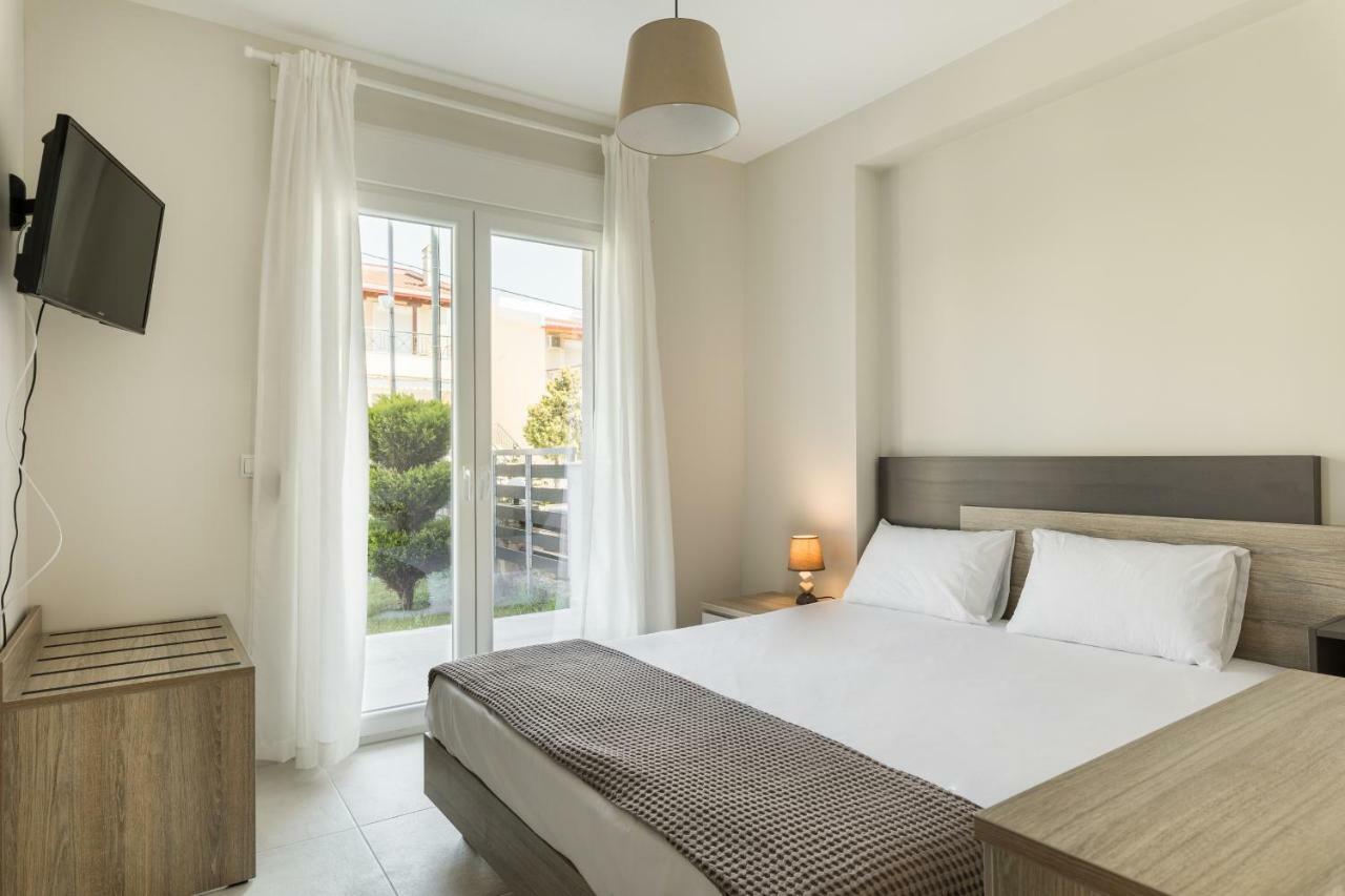 V Luxury Apartments Siviri Ngoại thất bức ảnh