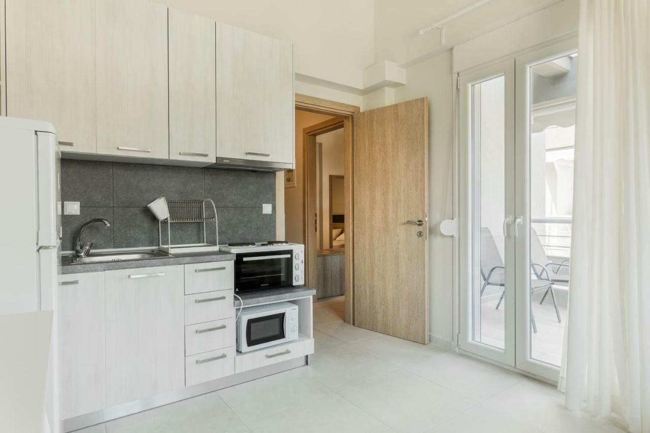V Luxury Apartments Siviri Ngoại thất bức ảnh