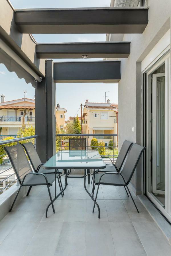 V Luxury Apartments Siviri Ngoại thất bức ảnh