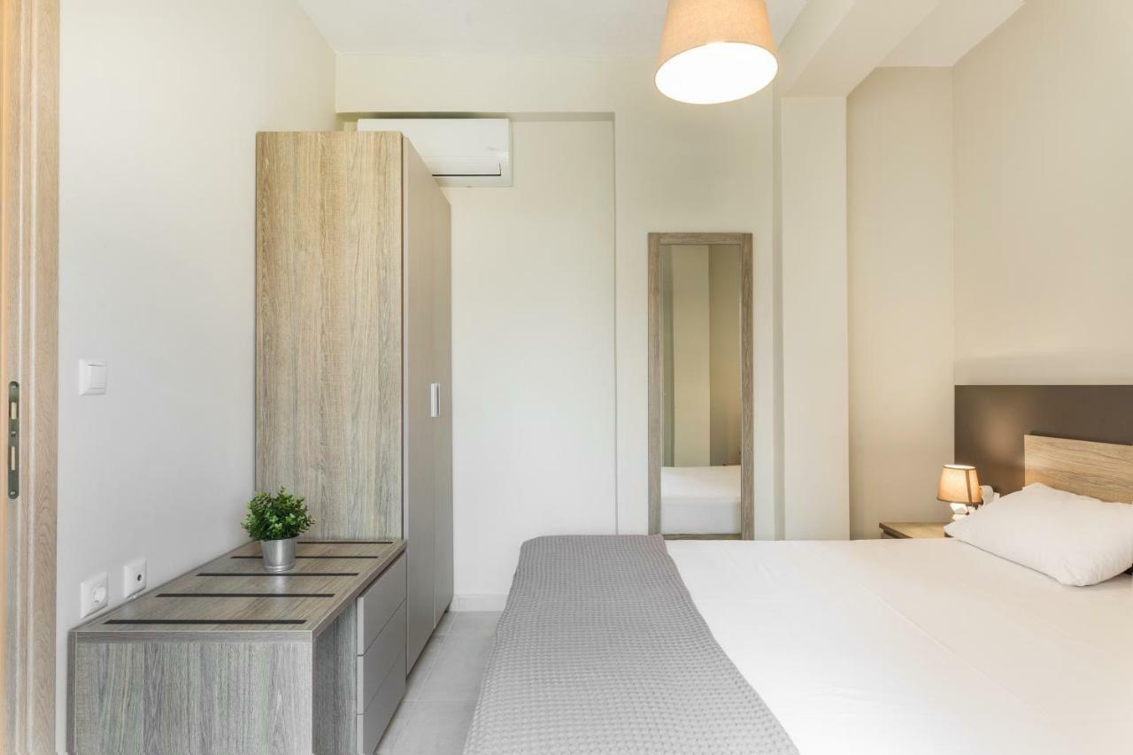 V Luxury Apartments Siviri Ngoại thất bức ảnh