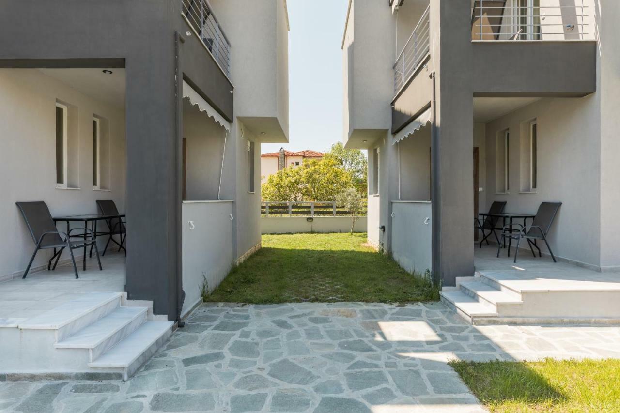 V Luxury Apartments Siviri Ngoại thất bức ảnh